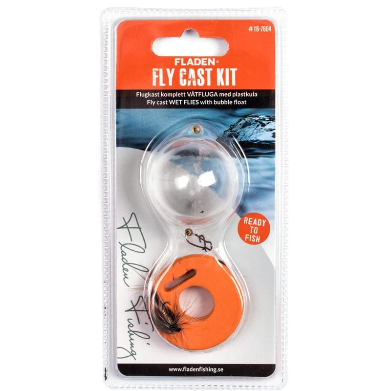 Fladen Flugkast With Float Bead And Wet Flies – Bild 2