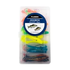 Fladen Shad Gummifische In Box 8cm, 20pcs