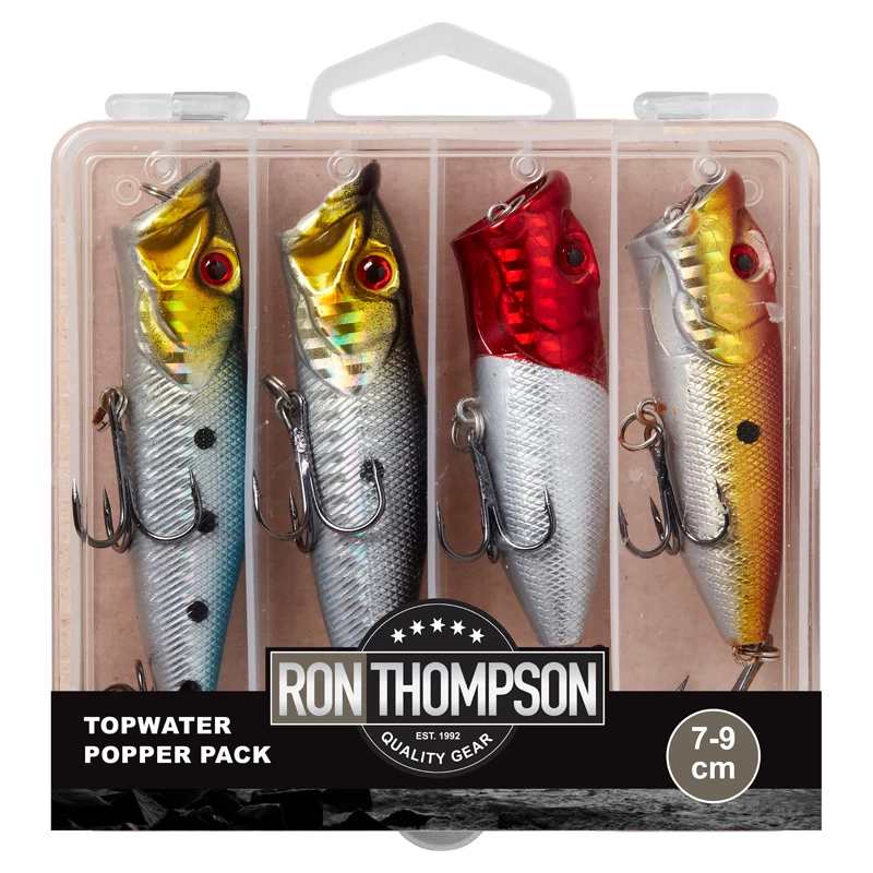 Ron Thompson DAM/R.T Topwater Popper Pack Inc. Box 7-9cm