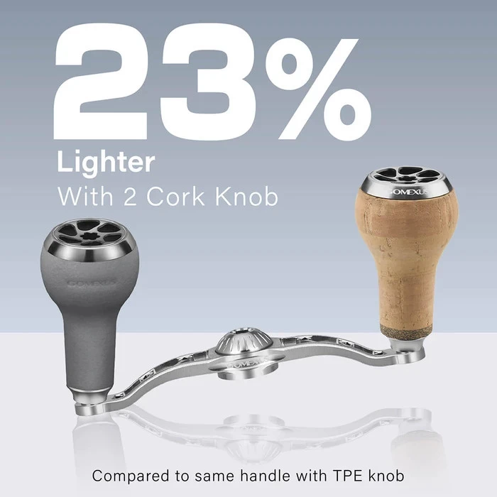 Gomexus Aluminum Double Handle With Cork Knob – Bild 2