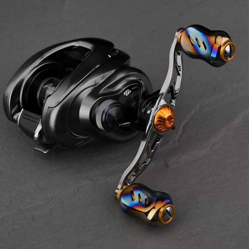 Gomexus Crank Handle W/Titanium Galaxy Knob – Bild 4