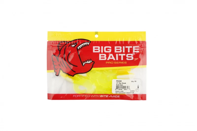 Big Bite Baits Fat Grub 3.0 (10-pack) – Bild 2