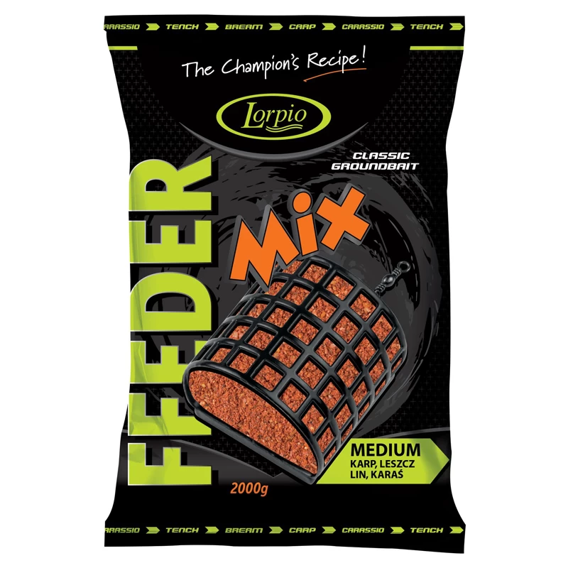 Lorpio Groundbait Feeder Mix 2kg - Medium
